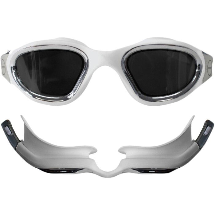 2024 Zone3 Vapour Schwimmbrille Sa18gogva102 - Wei / Silber